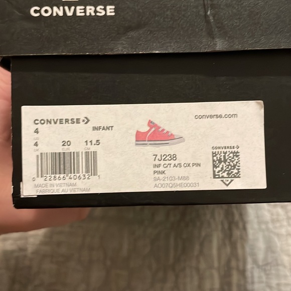 Infant Converse low tops - Picture 5 of 5